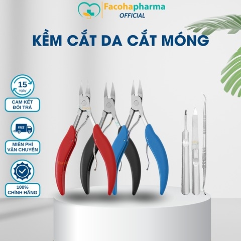 Kềm cắt da móng tay tiện lợi và bộ dụng cụ vệ sinh móng chuyên dụng