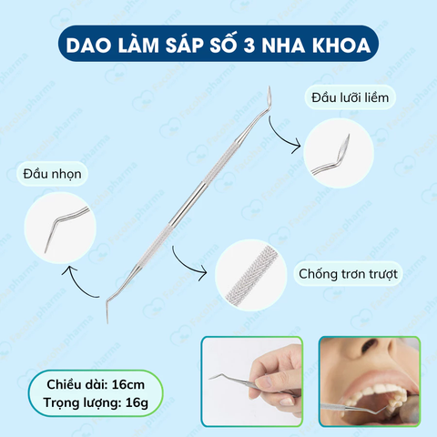 Dụng cụ lấy cao răng bằng tay tại nhà giúp tự làm sạch răng miệng dễ dàng