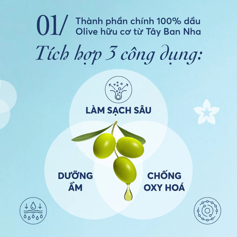 Dầu tẩy trang DHC chiết xuất olive làm sạch sâu, dưỡng da mềm mịn 70ml