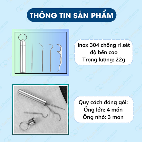 Dụng cụ lấy cao răng bằng tay tại nhà giúp tự làm sạch răng miệng dễ dàng