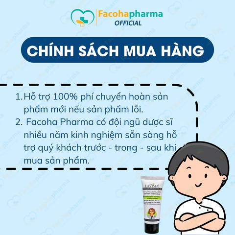Dung dịch vệ sinh phụ nữ Lavima chiết xuất tự nhiên kháng viêm, duy trì PH tuýp 20g