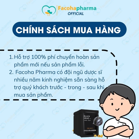 Gel lột mụn đầu đen, mụn cám Black Head giúp làm sạch sâu se khít lỗ chân lông (6g/gói)