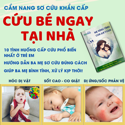 Hút mũi cho bé sơ sinh Hikobaby cầm tay phiên bản mới, chất liệu nhựa nguyên sinh lực hút êm an toàn cho bé