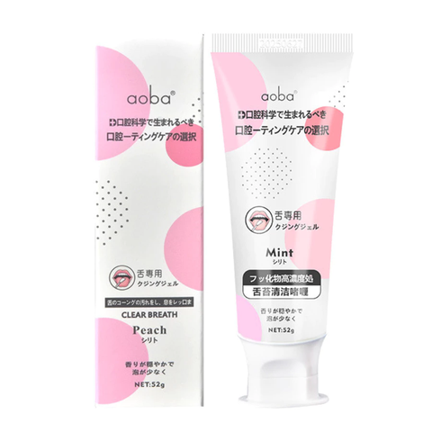 Gel vệ sinh lưỡi giúp thơm miệng và loại bỏ vi khuẩn, mảng bám gây mùi khó chịu