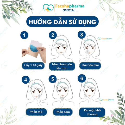 Giấy thấm dầu da gói 50 tờ CN051.00