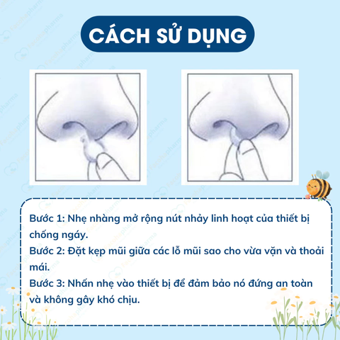 Kẹp mũi chống ngáy ngủ silicon có nam châm mang lại giấc ngủ sâu