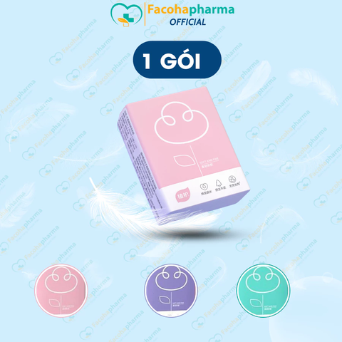 Khăn giấy khô mini bỏ túi nhỏ gọn giúp giữ vệ sinh cá nhân mọi nơi gói 7 tờ