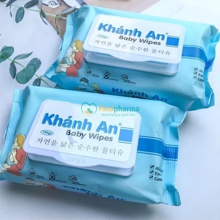 Khăn giấy nước Baby Wipes cho bé mềm mại không gây kích ứng giúp da bé mịn màng