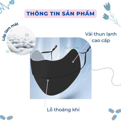 Khẩu trang vải chống nắng toàn mặt kháng khuẩn chống tia UV tốt nhất