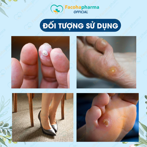 Miếng dán mụn cóc lành tính giúp loại bỏ, ngăn chặn mụn cóc (6 miếng)