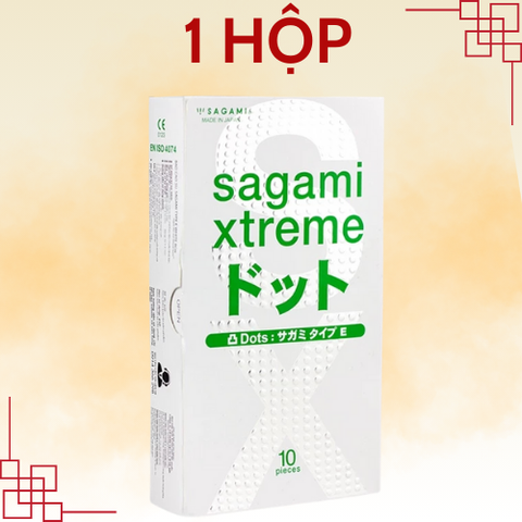 Bao cao su có gai siêu mỏng Sagami White Box tăng cảm giác chân thật, chất lượng cao cấp từ Nhật Bản bảo đảm an toàn giá rẻ