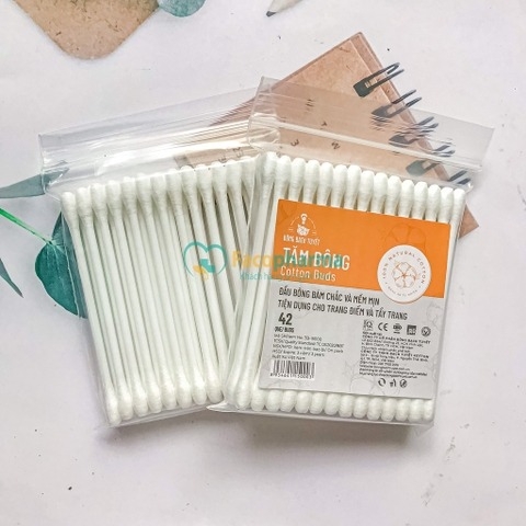 Tăm bông Cotton Buds Bông Bạch Tuyết dùng vệ sinh tai, chăm sóc vết thương