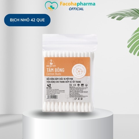 Tăm bông Cotton Buds Bông Bạch Tuyết dùng vệ sinh tai, chăm sóc vết thương