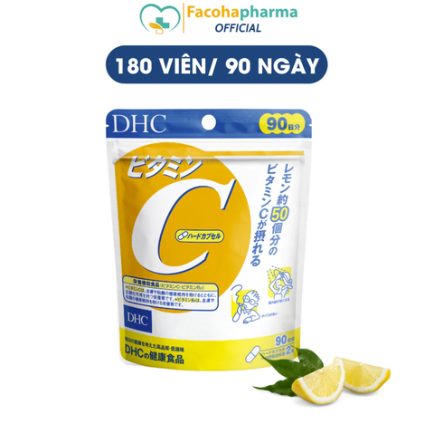 DHC Viên uống vitamin C gói 90 ngày