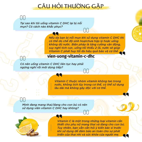 DHC Viên uống vitamin C gói 90 ngày