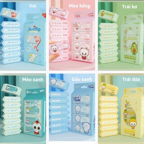 Khăn giấy ướt mini bỏ túi tiện lợi, nhỏ gọn giúp duy trì vệ sinh cá nhân mọi lúc