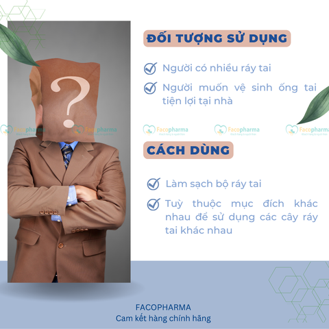 Bộ lấy ráy tai chuyên nghiệp 6 món có túi đựng bằng da mini tiện lợi - Móc xanh chuối