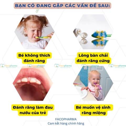 Bàn chải silicon chữ U cho bé từ 6 đến 12 tuổi an toàn, không gây đau lợi - Hồng