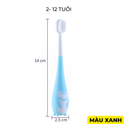 Bàn chải silicon chữ U cho bé từ 6 đến 12 tuổi an toàn, không gây đau lợi - Hồng