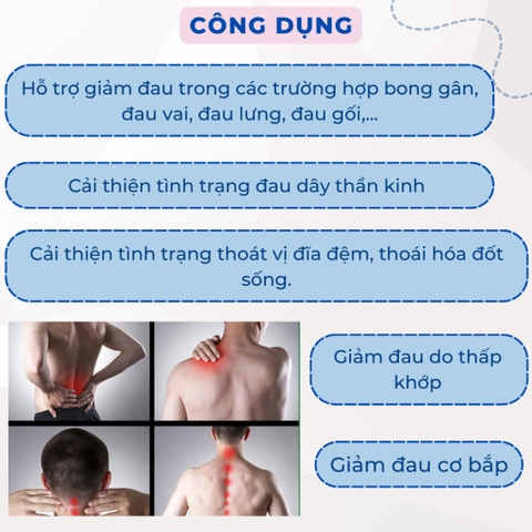 Miếng dán ngải cứu vai gáy cao cấp Aicaojingzhuitie hộp 12 miếng
