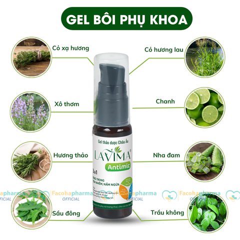Combo sản phẩm phụ khoa Lavima liệu trình 1 tháng ngăn ngừa viêm nhiễm nấm ngứa vùng kín