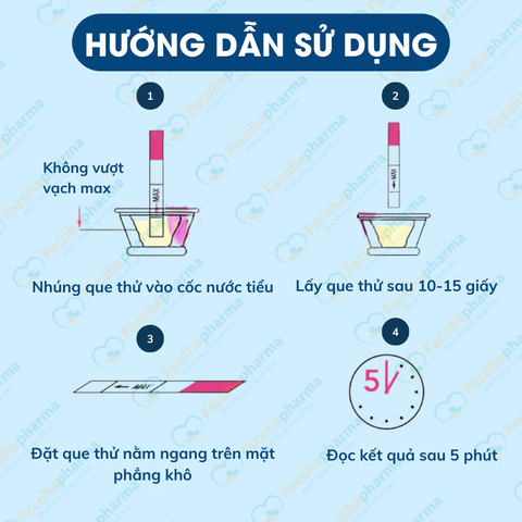 Que thử thai quickstick 2 vạch chính xác phát hiện thai sớm từ 7-10 ngày