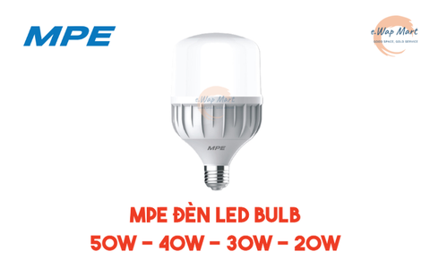 MPE Đèn LED bulb 30W trắng