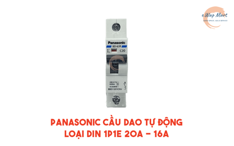 Panasonic Cầu dao tự động loại DIN 1P1E 20A