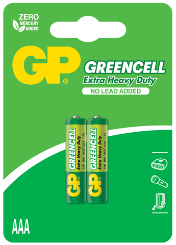 GP Pin đũa Greencell AAA GP24G-2U2