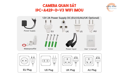 Camera quan sát IPC-A42P-D-V3 WIFI Imou