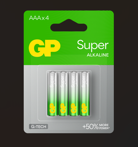GP Pin đũa Alkaline AAA GP24AETA21-2GSBC4