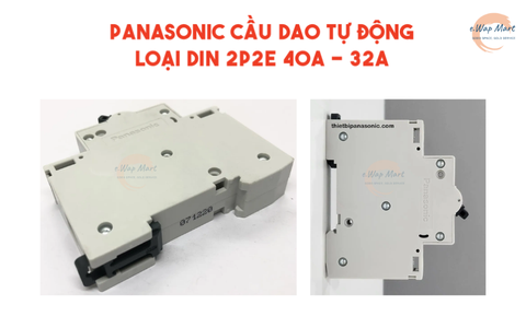 Panasonic Cầu dao tự động loại DIN 1P1E 20A