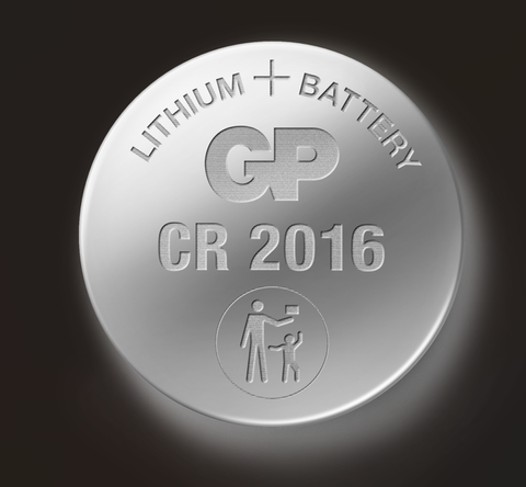 GP Pin cúc áo Lithium 2016 CR2016-2CPU5