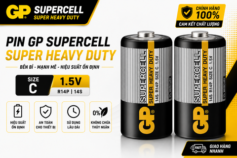 GP Pin trung Supercell C 14S-2S2