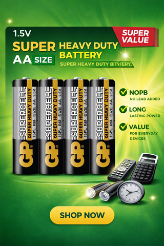 GP Pin tiểu Supercell AA GP15PL-2S4