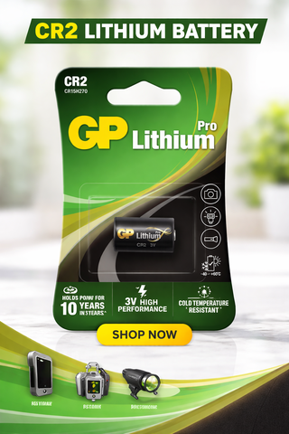 GP Pin Lithium 3V CR2P-2GSBC1