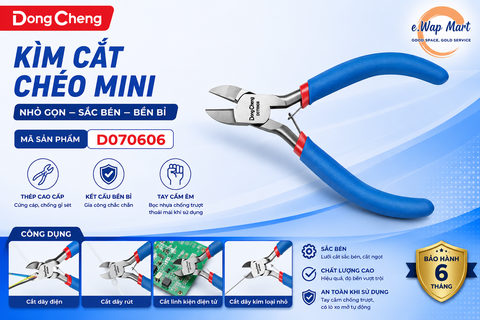 DongCheng Kìm cắt chéo mini D070606 - Size 4.5'