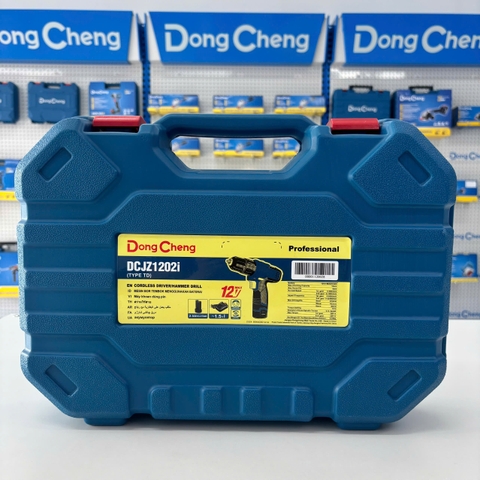 DongCheng Bộ máy khoan - vặn vít dùng pin 150W - DCJZ1202iTD