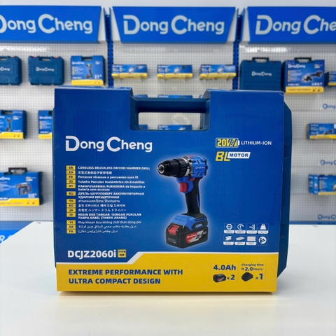 DongCheng Máy khoan - vặn vít dùng pin 500W - DCJZ2060i/2P