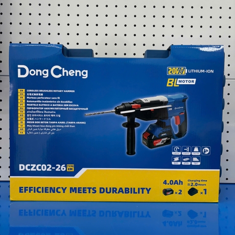 DongCheng Máy khoan búa dùng pin 600W - DCZC02-26/2P
