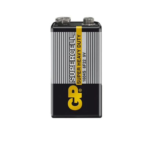 GP Pin 9 Volt Supercell - 1604S - IS1