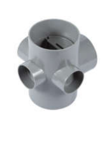 Nhựa ĐN Gom nước sàn uPVC D114x90x60x60x60 PN6