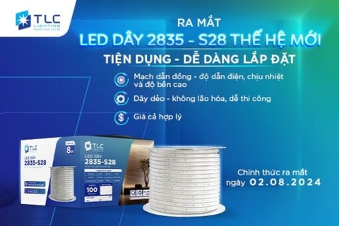 TLC Đèn led dây tròn 360 - 14W 2 mặt - vàng