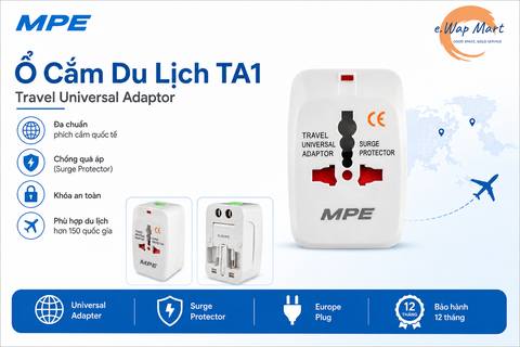 MPE Ổ cắm du lịch