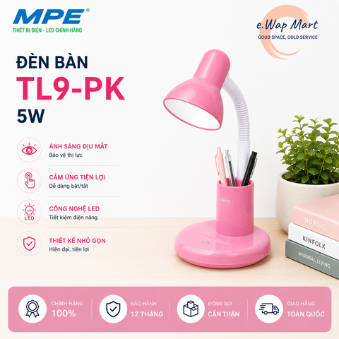 MPE Đèn bàn LED bảo vệ thị lực 5W