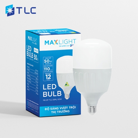 TLC Đèn led búp MaxLight 50W trắng