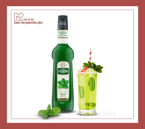 Siro Bạc Hà Xanh Teisseire Mint 700ml