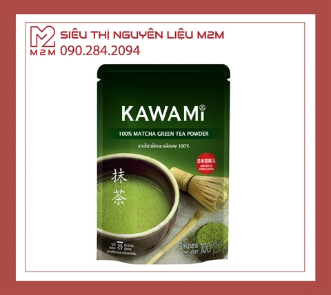 Bột Matcha Nguyên Chất KAWAMI 100g