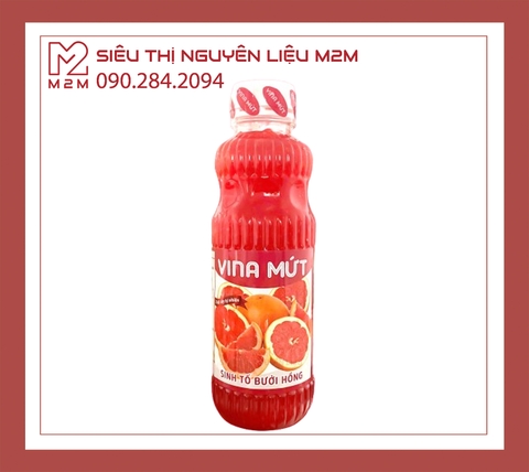 Sinh Tố Bưởi Hồng 1L - VINA MỨT