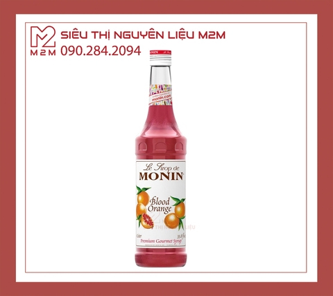 Syrup Monin Blood Orange (Cam Đỏ) 700ml